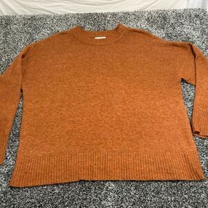 Ava & Viv womans Rust Crewneck Sweater size 1x